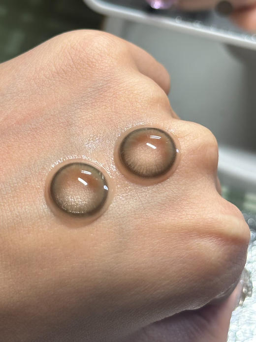 【中直径半年抛】SKEYE-酸奶青提-14.2mm【半年抛 0-800度 无525/575】 商品图1