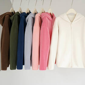 【国际一线代工】女士双面奥粒绒轻便保暖休闲连帽外套