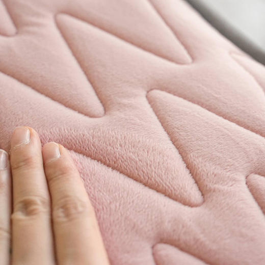 牛奶绒保暖防滑乳胶床垫软垫（可机洗） 商品图11