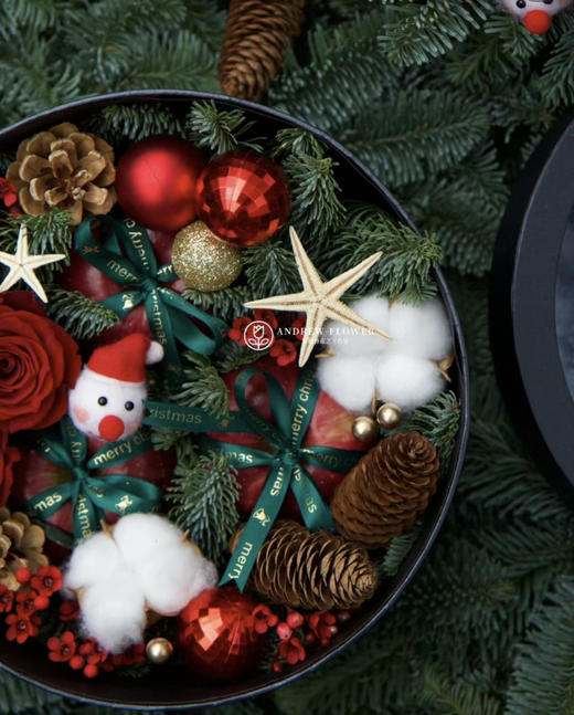 圣诞花盒--圣诞节专属 商品图1