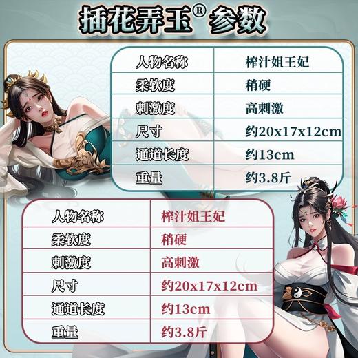 撸撸杯 | 【重达3.8斤】榨汁姐插花弄玉系列榨汁姐王妃名器 商品图4