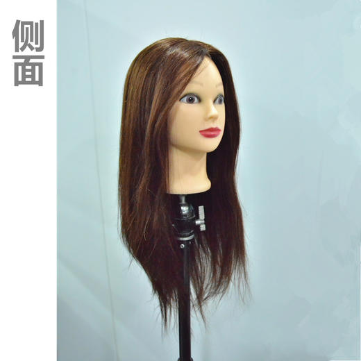 手感真实仿真发24寸头模 商品图1