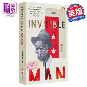 预售 【中商原版】看不见的人 Invisible Man 英文原版 Ralph Ellison 现代美国黑人生活的史诗 美国全国图书奖