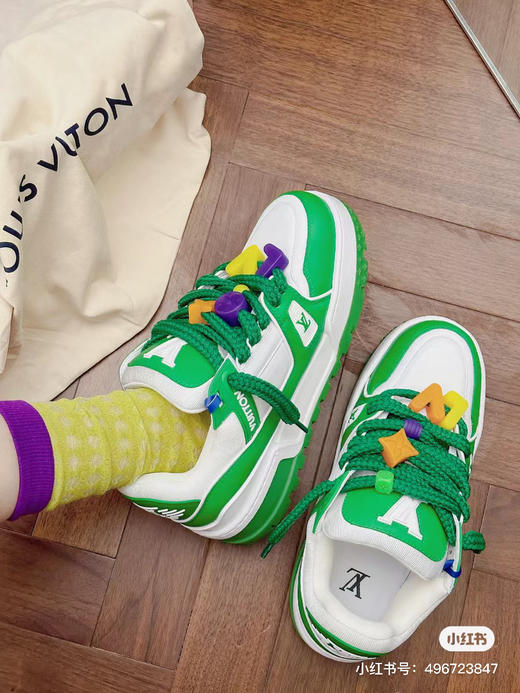 Louis Vuitton 走秀款胖trainer 绿色（原厂版本） 商品图3
