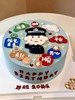警察手绘祝福语蛋糕 商品缩略图1