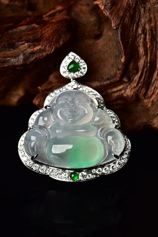 【花开见佛】飘绿佛公坠     GZ12310073 商品图4