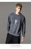 PINLI品立2024春季新款男士印花圆领休闲套头卫衣上衣BG233109040 商品缩略图8