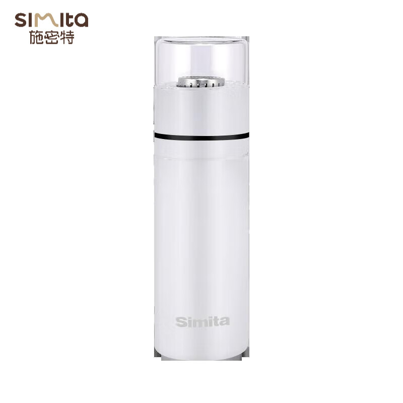 施密特（simita）风阁泡茶保温杯陶瓷内胆水杯茶水分离泡茶杯商务水杯MCJ1005-040A