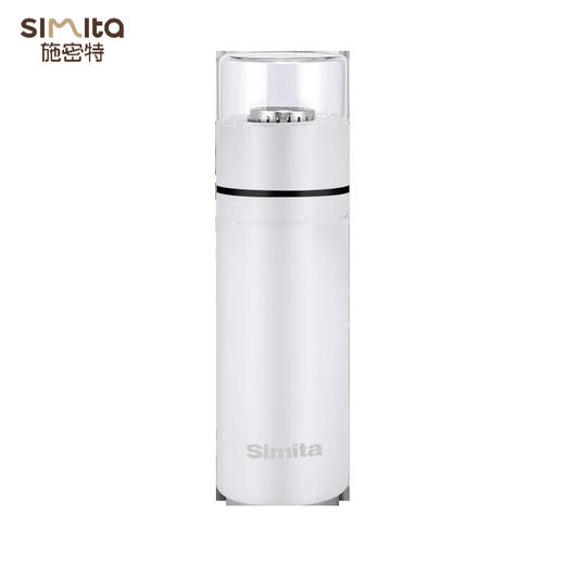 施密特（simita）风阁泡茶保温杯陶瓷内胆水杯茶水分离泡茶杯商务水杯MCJ1005-040A 商品图0