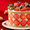 【会员券专用】草莓满贯裸蛋糕 商品缩略图1