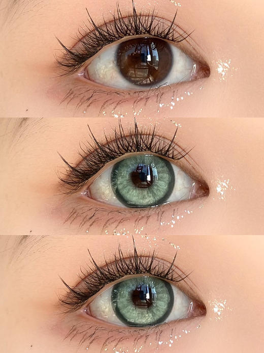 Paprikacon 蛇目禁咒 年抛 两片 14.5mm 参考着色13.8mm 基弧8.6 含水38% 韩国进口 商品图2