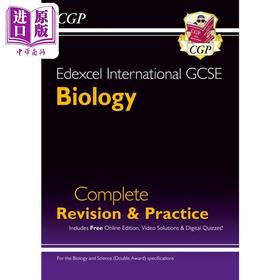 【中商原版】New Pearson Edexcel IGCSE Biology Complete Revision & Practice Incl. Online Videos&Quizzes