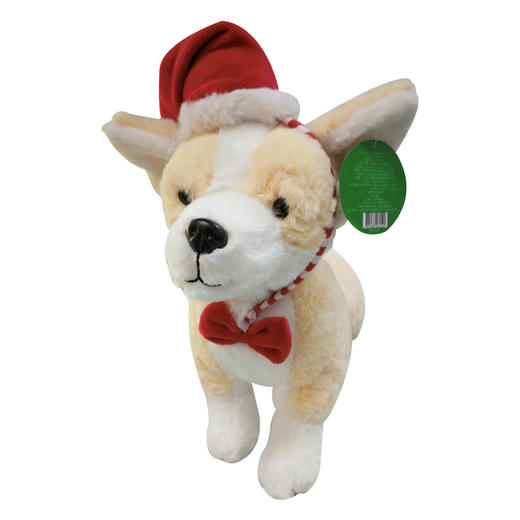 TS 玩具毛绒狗12寸拉布拉多柯基哈士奇 商品图1