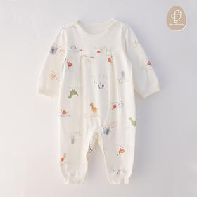 【春秋贴身连体衣】卓儿宝宝打底衫纯棉家居服婴儿连体哈衣适合3个月-2岁