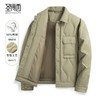圣得西男士翻领工装羽绒夹克冬季新款宽松轻薄户外山系外套2362941723 商品缩略图0