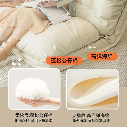 Luckysac-科技布云朵折叠沙发 商品图4