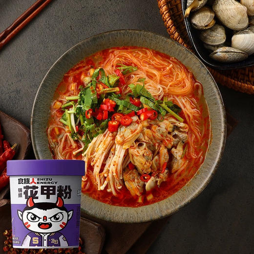 食族人锡纸花甲粉145g 商品图0