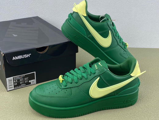 秋冬特惠💰630 纯原版本 头层牛皮制 # AMBUSH xNike Air Force1 Low 防滑减震耐磨板鞋 男女同款 商品图0