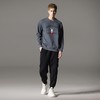 PINLI品立2024春季新款男士印花圆领休闲套头卫衣上衣BG233109040 商品缩略图4