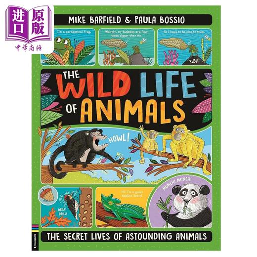 【中商原版】动物大百科英文原版儿童科普绘本2册套装 动物的野生生活The Wild Life Of Animals 动物也有好朋友Animal BFFs 商品图1
