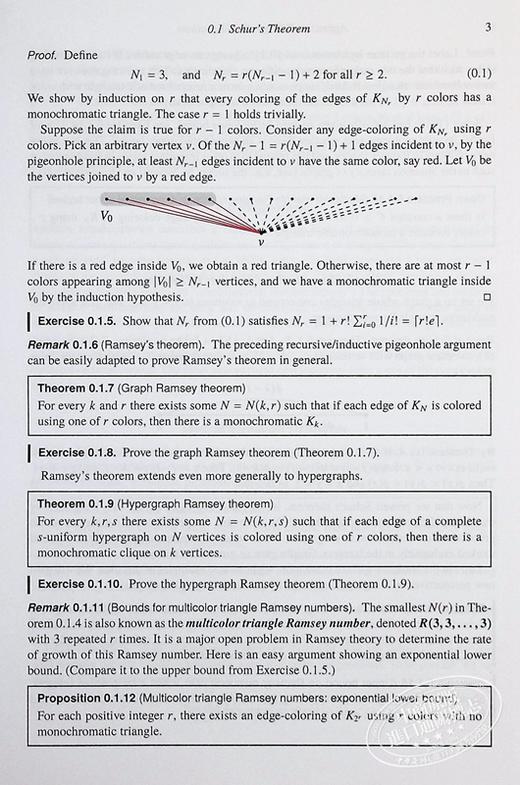 【中商原版】图论与加性组合学 华裔数学家赵宇飞 Graph Theory and Additive Combinatorics 英文原版 Yufei Zhao 商品图5