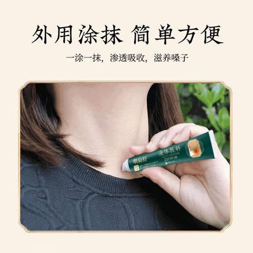 【轻轻一抹！清咽利喉】咽扁舒慢性咽焱根冷敷凝胶咽喉炎咽扁舒医用液体敷料软膏 商品图2