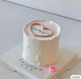 【优品系列】---加高款【简约爱你】情人节，七夕，520、周年纪念蛋糕