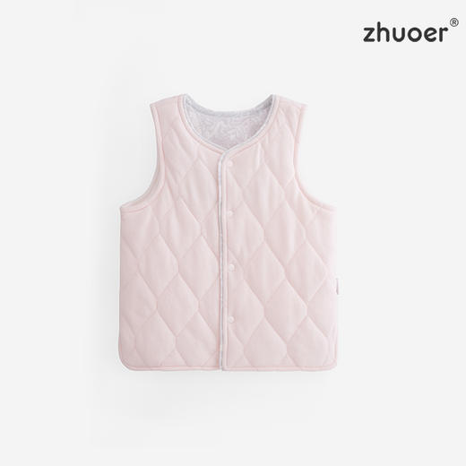 【秋冬棉马甲】卓儿宝宝薄棉背心保暖家居服婴儿衣服 适合6个月-5岁 商品图1