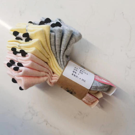 6双[原价90]小童袜无骨精梳棉袜【T29-小】 商品图4