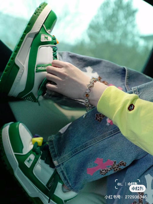 Louis Vuitton 走秀款胖trainer 绿色（原厂版本） 商品图5