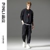 PINLI品立2024春季新款男士印花圆领休闲套头卫衣上衣BG233109040 商品缩略图1