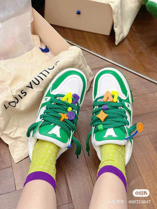 Louis Vuitton 走秀款胖trainer 绿色（原厂版本） 商品图2