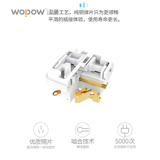 沃品多功能排插D11 商品图4