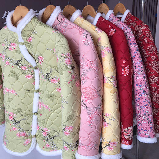 【唐装复古❗️东北大花袄】冬季花棉衣国风唐装碎花大棉复古小花袄网红爆款新款 商品图0