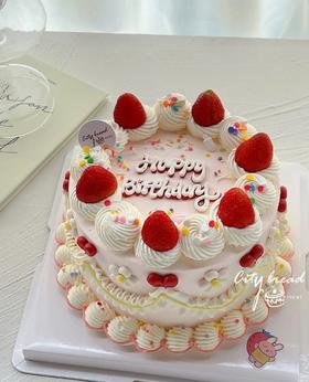 【优品系列】---【复古花边小草莓】