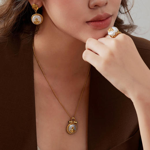 Manreya玛芮雅美拉德首饰系列丨经典热卖款，点缀秋冬穿搭，时髦又高ji 商品图1