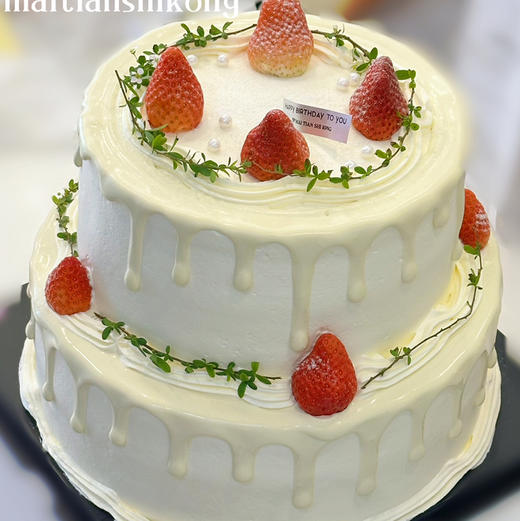 双层新式草莓蛋糕 商品图1