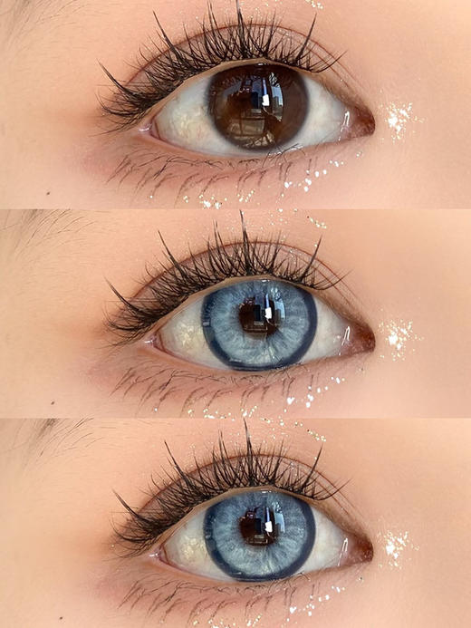 Paprikacon 狼眼契约 年抛 两片 14.5mm 参考着色13.8mm 基弧8.6 含水38% 韩国进口 商品图2