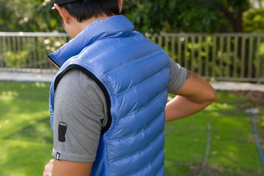 严素紫定能行羽绒保暖马甲，男女通款，可加装长袖，保暖，严素态度 商品图11