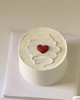 【优品系列】---【简约款爱你的心】情人节，七夕，520蛋糕 商品缩略图0