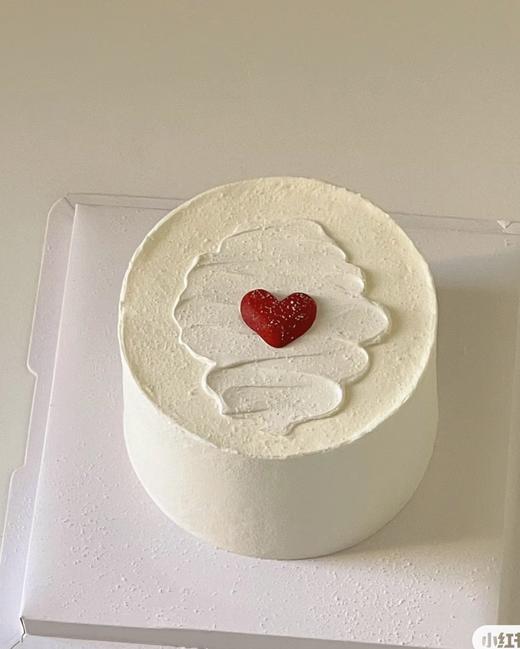 【优品系列】---【简约款爱你的心】情人节，七夕，520蛋糕 商品图0