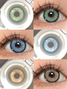 Paprikacon 狼眼契约/蛇目禁咒/猫瞳印记 14.5mm 半年抛 蓝/绿/棕