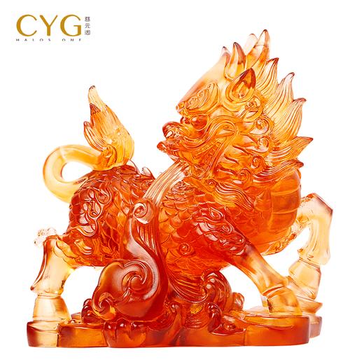 慈元阁2024方位吉祥物福禄双隆麒麟摆件家居客厅装饰办公室公司高端摆设 商品图5
