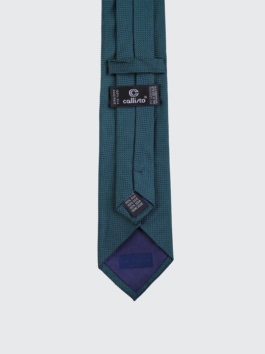 callisto绿色全桑蚕丝领带 SOCTE001GR 商品图3