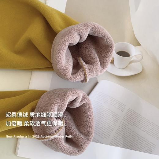 【加绒加厚 两件超值装】卷卷紫半高领柔软加绒打底衫 保暖柔软纤维 恒温亲肤 显瘦百搭 气质满满 均码80-140斤 商品图4