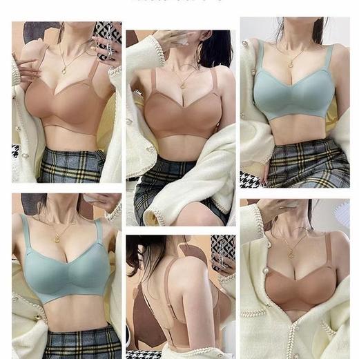 新品福利【买一送一！5色可选！！！】解锁内衣杯增大秘密，惊艳曲线魅力，一体式胸垫，外扩馒头杯，显大内衣女，小胸聚拢，上托侧漫画胸，无痕无钢圈，固定文胸罩，让你体验无与伦比的舒适与自信！ 商品图4