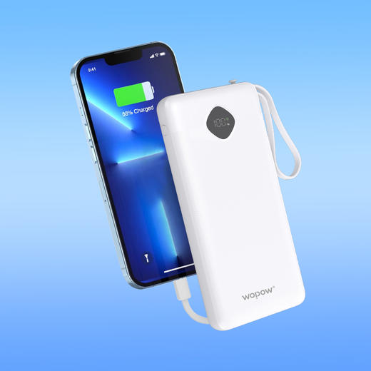 沃品自带三线22.5W
快充移动电源 LQ03 商品图2