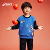 【新年限定】ASICS/亚瑟士童装2024春季男女儿童宽松舒适插肩卫衣 商品缩略图2