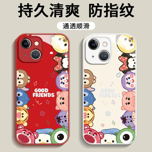 【苹果专用！原配手机壳】苹果12手机壳iPhone15pro卡通14全包13pro玻璃12pro情侣xr保护套 商品图2