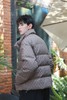 S340474334复古菱格立领羽绒服 商品缩略图6